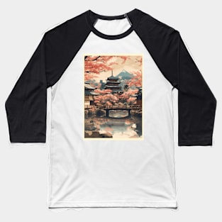 japan tokyo vintage travel tourism 11 Baseball T-Shirt